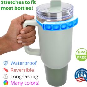 Hydration Tracker Band - Daily Water Intake Counter with Pop-to-Track Silicone Band for Fitness, Gym & Healthy Lifestyle