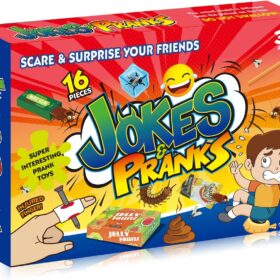 ALLROAD Ultimate Prank Kit - 20Pc Practical Jokes Set for Kids & Adults | April Fools Day Gifts, Party Favors & Family Fun Activities