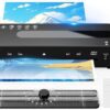 A4 Laminator Machine - 9 Inch Hot & Cold Dual Function with 20 Sheets & Paper Trimmer for Office, School, Home