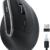 Acer ErgoLift Vertical Wireless Mouse - Rechargeable Ergonomic Mouse with 6 Buttons, 1600 DPI, 2.4GHz USB for Medium/Large Hands, Office & Home Use