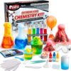Playz Extreme Chemistry Lab Set – 52 Epic Science Experiments for Kids Ages 8-12, DIY Volcano Kit, STEM Learning Toys, Educational Gift for Boys & Girls