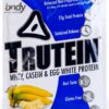 Body Nutrition Trutein High Protein Powder - 25g Protein Blend (45% Whey, 45% Casein, 10% Egg White), Gluten-Free, Low Sodium, Banana Cream, 34g Sample Size