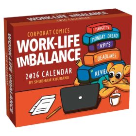 Corporat Comics 2026 Day-to-Day Calendar: The Ultimate Relatable Office Humor Desk Gift for Men & Women