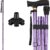 LIXIANG Adjustable Folding Walking Cane - Lightweight Collapsible T-Handle Walking Stick with Wrist Strap & Non-Slip Base (32.5"-36.5", 330lb Capacity)