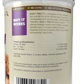 Pet Naturals Daily Multivitamin for Dogs - 150 Veggie Flavored Chews with Amino Acids & Antioxidants for Complete Dog Health Support