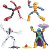 Spider-Man Marvel Bend & Flex Action Figure Set - Anti-Venom vs Mysterio & Hobgoblin - 4-Pack Kids Toy (Amazon Exclusive)