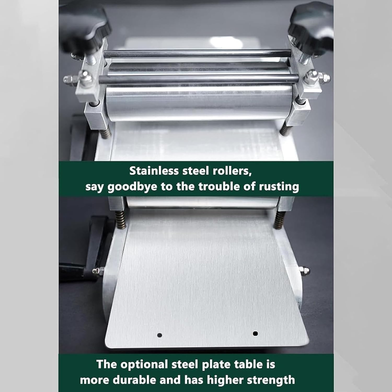 Manual Letterpress Printing Press - Professional Printmaking Machine with Adjustable Roller Height for Copperplate, Wood & Paper Art Printing (31x17cm)