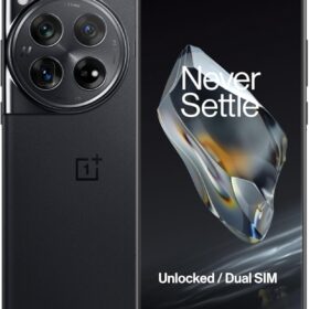 OnePlus 12 Flagship Smartphone - 16GB RAM, 512GB Storage, 50W Wireless Charging, Hasselblad Camera, Snapdragon 8 Gen 3, 5400mAh Battery, Unlocked - Silky Black