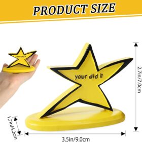 "You Did It" Trophy – Funny Desk Trophy & Humorous Gag Gift for Coworkers, Graduates, and Friends | Novelty Office Decor & Party Award