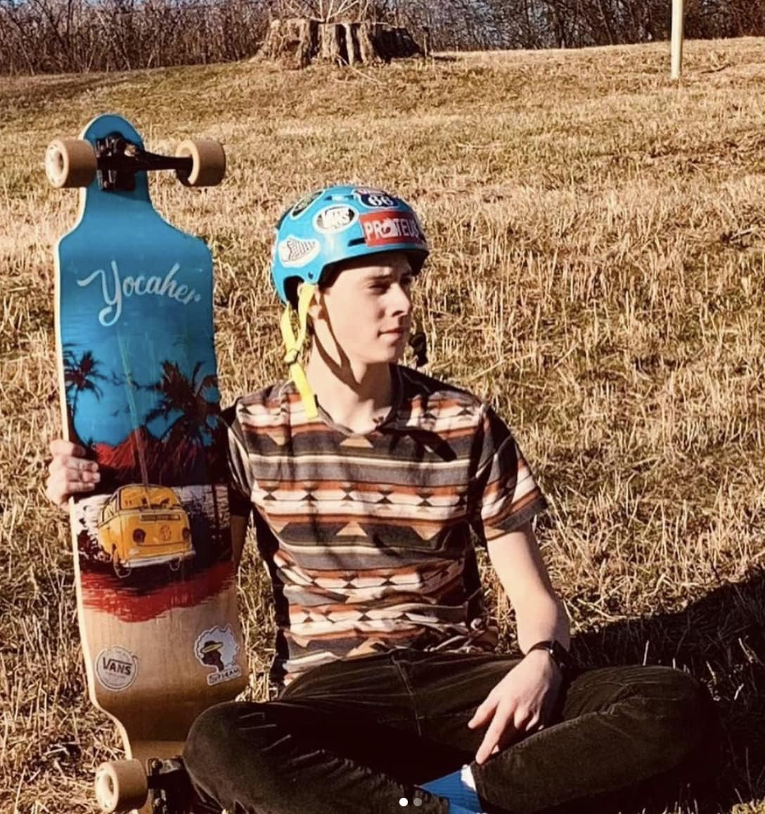 Yocaher Drop Down Complete Longboard - 41.25" x 10" Maple Wood Deck with Premium Black Grip Tape, 7" Aluminum Trucks, ABEC-9 Bearings, 71mm Wheels - Perfect for Cruising, Carving & Downhill