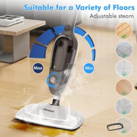 Powerful Handheld Steam Cleaner - 11-Accessory Detachable Steam Mop for Floors, Carpets, Windows & Whole Home Cleaning, Fast 20S Heating, 450ML Tank, 260°F Steam