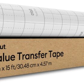 Cricut Transfer Tape Roll (12" x 15ft) - Premium Vinyl Application Tape for Cricut Maker, Explore & Joy Machines - Works with All Vinyl Types