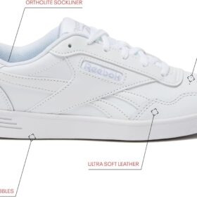 Reebok Women's Court Advance Sneaker - Lightweight Comfort Athletic Walking Shoes for Women