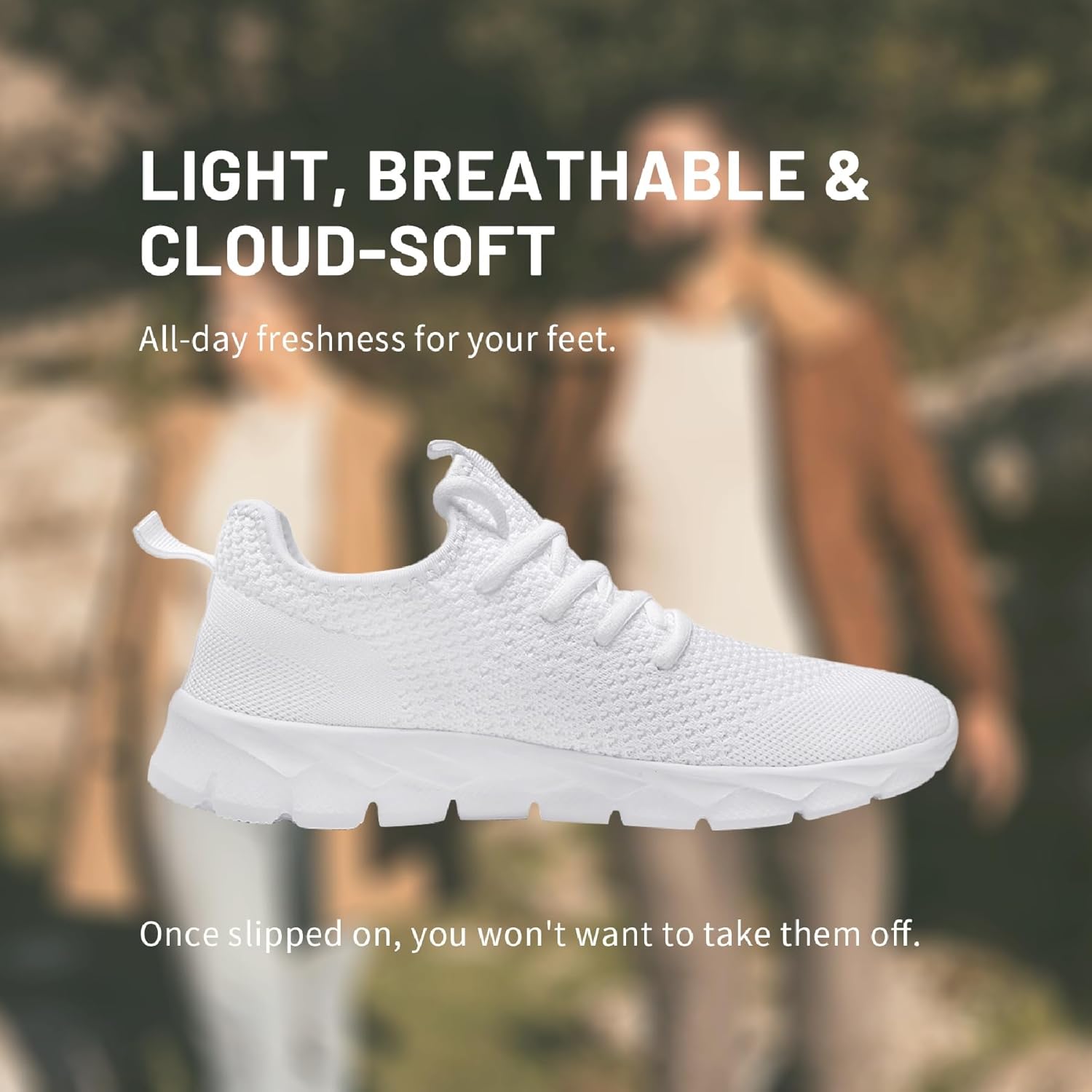 Damyuan Women's Athletic Shoes - Lightweight Slip-On Running Sneakers for Walking, Gym & Casual Summer Wear