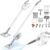 PureSwirlz 10-in-1 Steam Mop & Handheld Cleaner - 1200W Powerful Floor Steamer with 350ml Tank, 248°F Steam, Carpet Glider, Multi-Surface Cleaning Kit for Hardwood, Tile, Grout, Windows & More