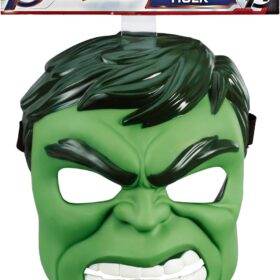 Marvel Hulk Hero Mask - Avengers Endgame Gamma Green Superhero Costume Accessory for Kids Ages 5+