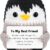 JoycuFF Handmade Crochet Penguin Gift - Cute Emotional Support Companion for Best Friend, Handcrafted Small Decorative Plush for Birthday Her BFF
