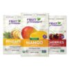Fruit For Thought Organic Dried Fruit Snack Variety Pack - Non-GMO Mango, Pineapple & Cherry - 12 Count (1 oz Each)
