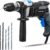 Hammerhead 7.5-Amp 1/2-Inch Variable Speed Hammer Drill - Heavy Duty Power Tool with 6pc Bit Set