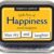 Magnetic Poetry - Little Box of Happiness Kit | 72 Themed Magnetic Word Tiles for Fridge, Locker & More | Creative Writing Gift