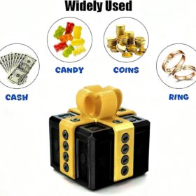 3D Printed Dragon Puzzle Box - Gotcha Prank Gift with Pop-Up Finger Mechanism, Funny Gag Present for White Elephant, Birthday & Office Party (Red/Blue/Gold)