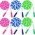 GRAWUN 6-Pack Kids Jump Ropes - Soft Beaded Adjustable Tangle-Free Skipping Ropes for Kids, Adults - Fitness Workout & Weight Loss