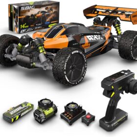 CROBOLL RLAARLO 1:10 Brushless RC Buggy - 40+ MPH High Speed 4X4 Off-Road Racing Car with Oil Filled Shocks, RTR for Adults
