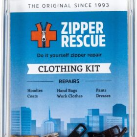 Zipper Rescue Original Zipper Repair Kit – 11 YKK Metal Sliders for Jackets, Jeans & Bags | Easy DIY Fix | Made in USA Since 1993