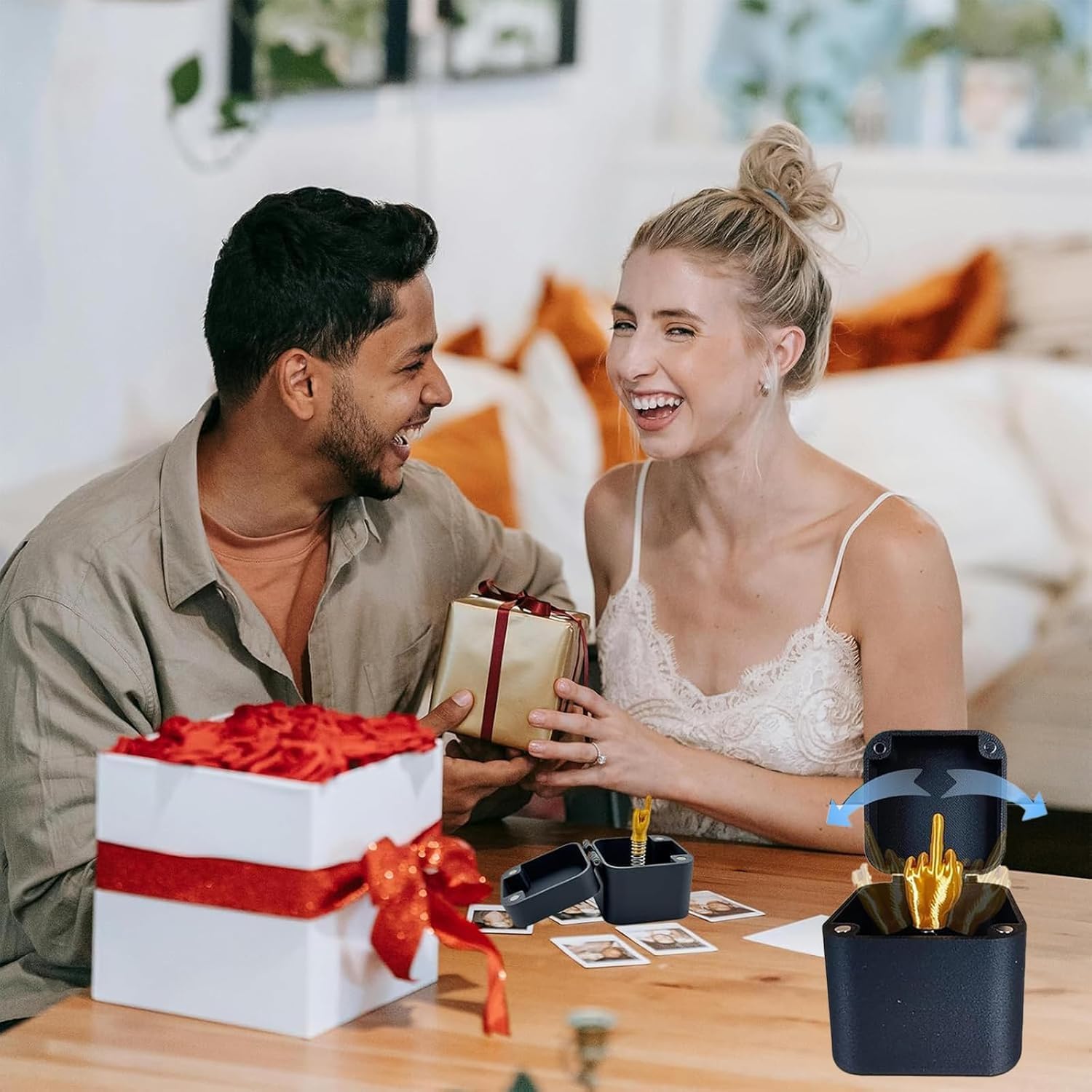 Mystery Surprise Box - Hilarious Gag Gift Set for Adults | Christmas Party Favor for Him & Her