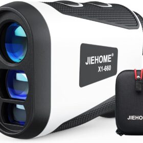 X1 Golf Rangefinder with Slope - 660/1100 YDS Laser Range Finder for Golf & Hunting, Rechargeable Distance Measurer with Flag Lock, 6X Magnification, IP54 Water Resistant
