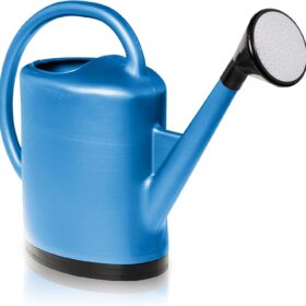 French-Made 3 Gallon Watering Can with Removable Stainless Steel Rose Sprinkler - Heavy Duty Indoor Outdoor Garden Plant Water Container