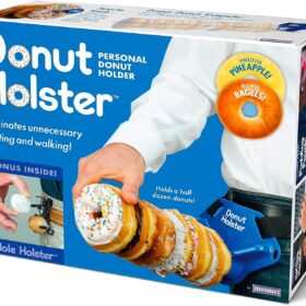 Prank-O Donut Holster – Empty Prank Gift Box | Hilarious Gag Box for Hidden Gift Reveals | White Elephant, Christmas & Party Gift Surprise for Friends & Coworkers