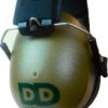 Decibel Defense Professional Safety Ear Muffs – 37dB NRR Noise Reduction for Shooting, Industrial Use, and Sensory Protection – Green
