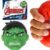 JA-RU Marvel Avengers Superhero Stretchy Squishy Stress Ball - Hulk, Spider-Man & Iron Man Fidget Toy for Kids & Adults (1 Ball, Random)