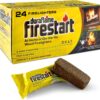 Duraflame Fire Starter Cubes - 24 Pack Quick Ignition Logs for Indoor Fireplace, Outdoor Fire Pit, BBQ Grill & Campfire