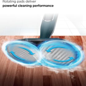 Shark Steam & Scrub All-in-One Hard Floor Steam Mop - 2 Steam Modes, XL Water Tank, Swivel Steering, Includes 2 Dirt Grip Pads, Teal S8002BRN