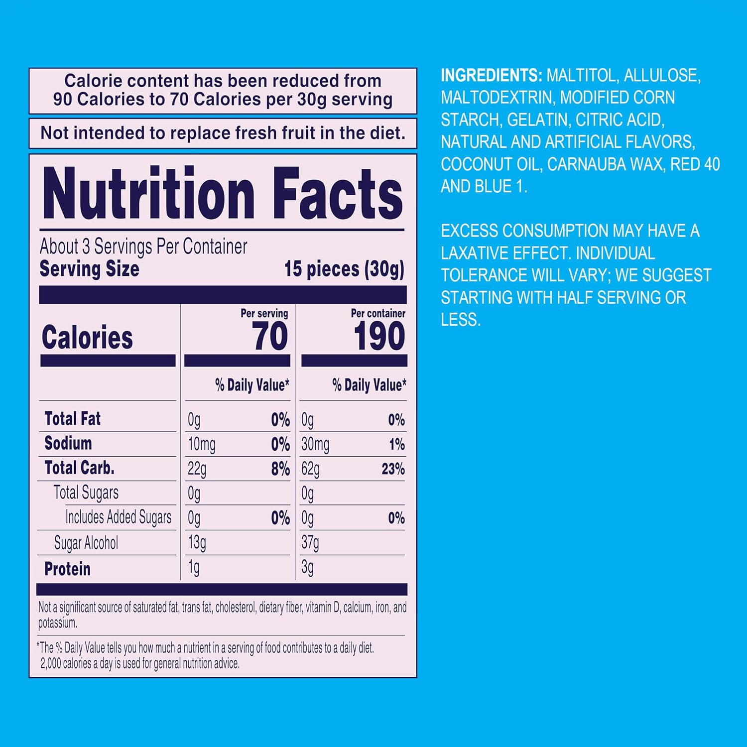 Welch's Zero Sugar Fruity Bites - Mixed Fruit & Berries 'N Cherries Flavor, 3 oz Pack (2 Count)