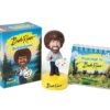 Bob Ross Talking Bobblehead with Sound - 4" Mini Figure with 10 Classic Quotes & Mini Easel Book
