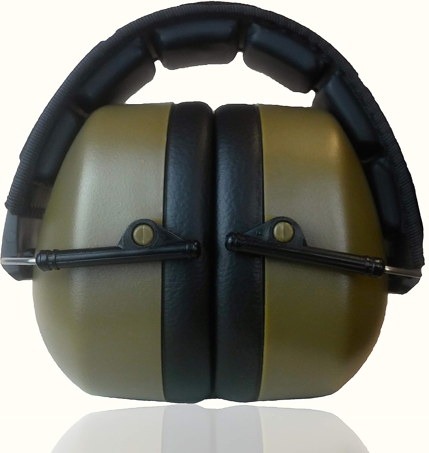 Decibel Defense Professional Safety Ear Muffs – 37dB NRR Noise Reduction for Shooting, Industrial Use, and Sensory Protection – Green