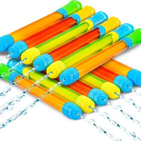 JOYIN 12-Pack 16.5" Summer Water Blaster Squirt Guns - Large Outdoor Pool & Beach Water Fighting Toys for Kids