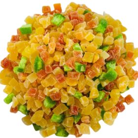 Anna and Sarah Tropical Dried Fruit Mix (2 Lbs) – Premium Bulk Blend of Papaya, Mango, Coconut & More in Resealable Pouch