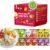 ONETANG Freeze-Dried Fruit Snack Pack – 12 Count Variety Mix (Strawberry, Apple, Banana, Mango, Pear, Peach, Pineapple) – Non-GMO, Vegan, Gluten-Free, Kosher, No Sugar Added, Healthy School & Travel Snacks