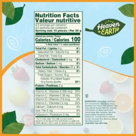 Heaven & Earth Mixed Fruit Gummies - 5 oz Real Fruit Snacks for Kids | Natural Ingredients, No Artificial Colors | School-Safe Kosher Lunchbox Treats