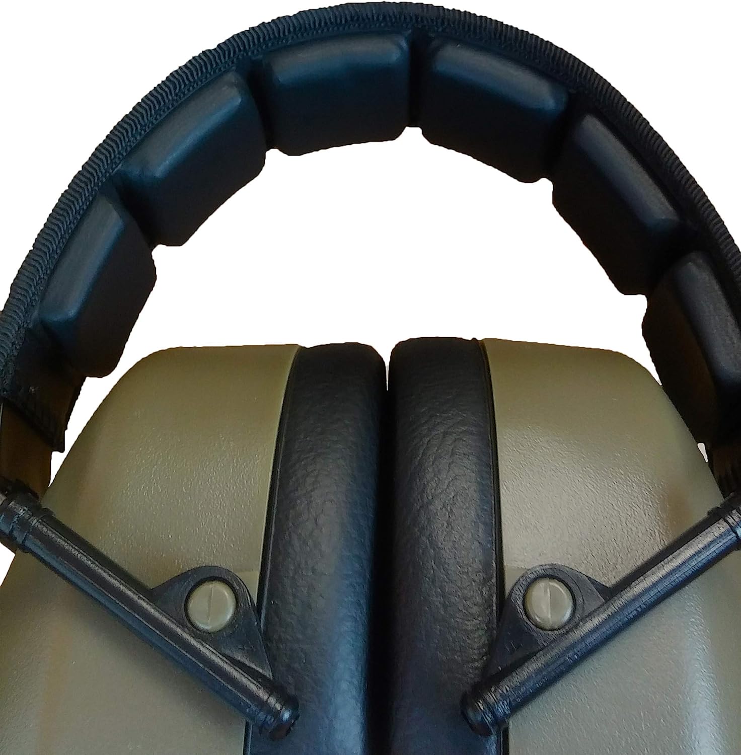 Decibel Defense Professional Safety Ear Muffs – 37dB NRR Noise Reduction for Shooting, Industrial Use, and Sensory Protection – Green