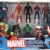 Marvel Avengers Epic 8-Pack Action Figures Collection - Iron Man, Hulk, Black Panther, Captain America, Spider-Man, Ant-Man, War Machine & Falcon