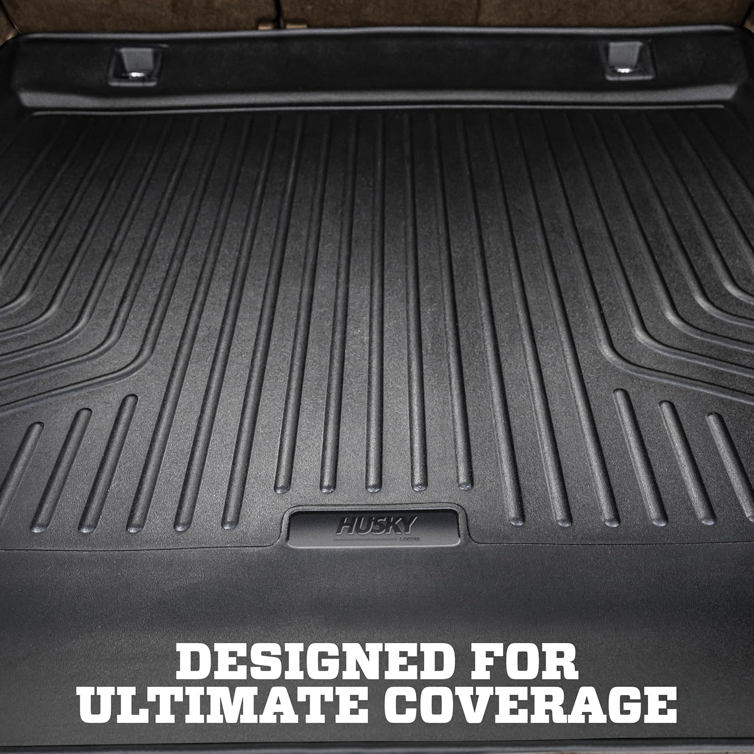 Husky Liners 28131 Weatherbeater Custom-Fit Cargo Liner | All-Weather Floor Protection for 2018-2024 Chevrolet Equinox & GMC Terrain | Black