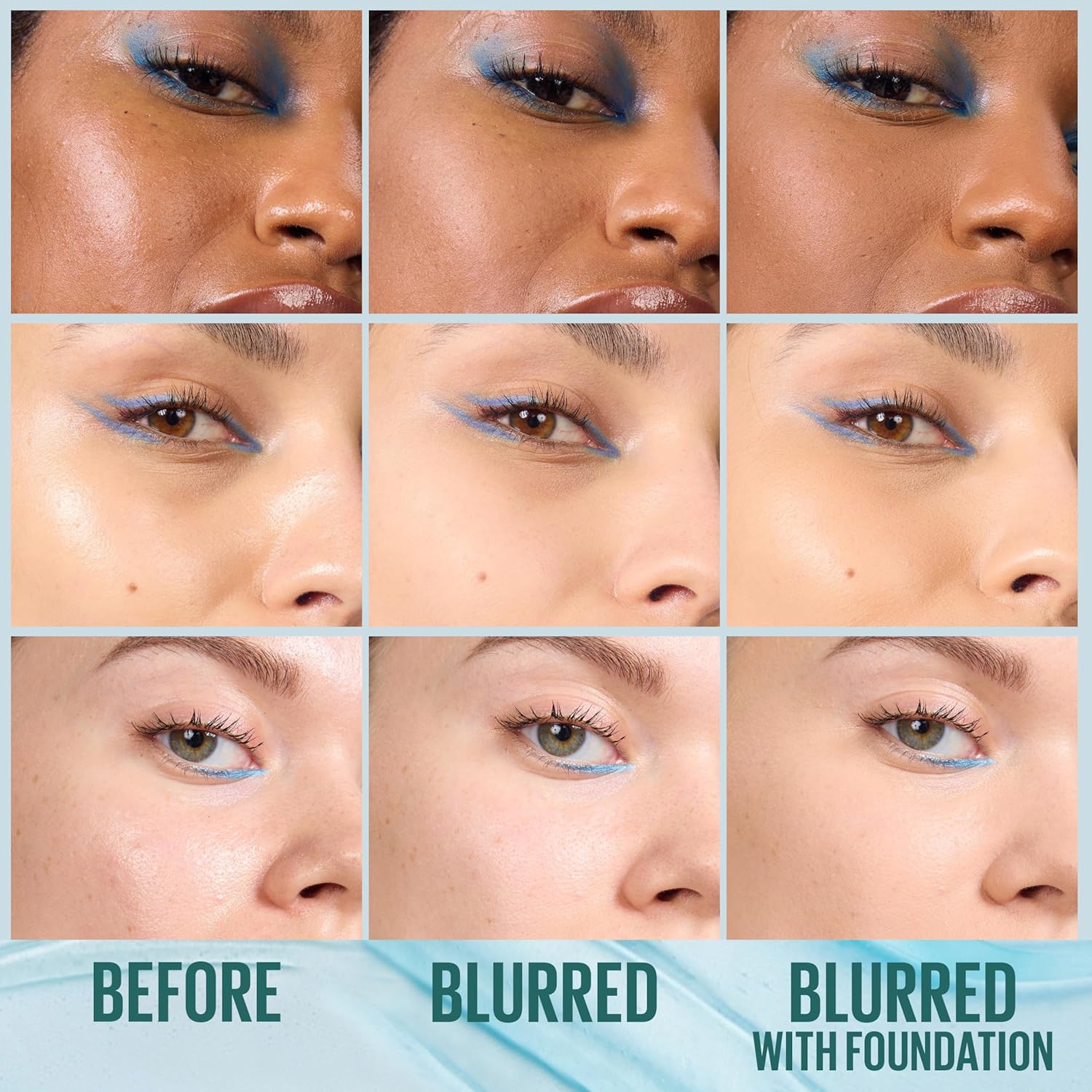 Maybelline Poreless Jelly Primer - 24HR Hydrating Blur Primer with 2% Niacinamide, Clear, Weightless Pore-Minimizing Makeup Base for All Skin Types